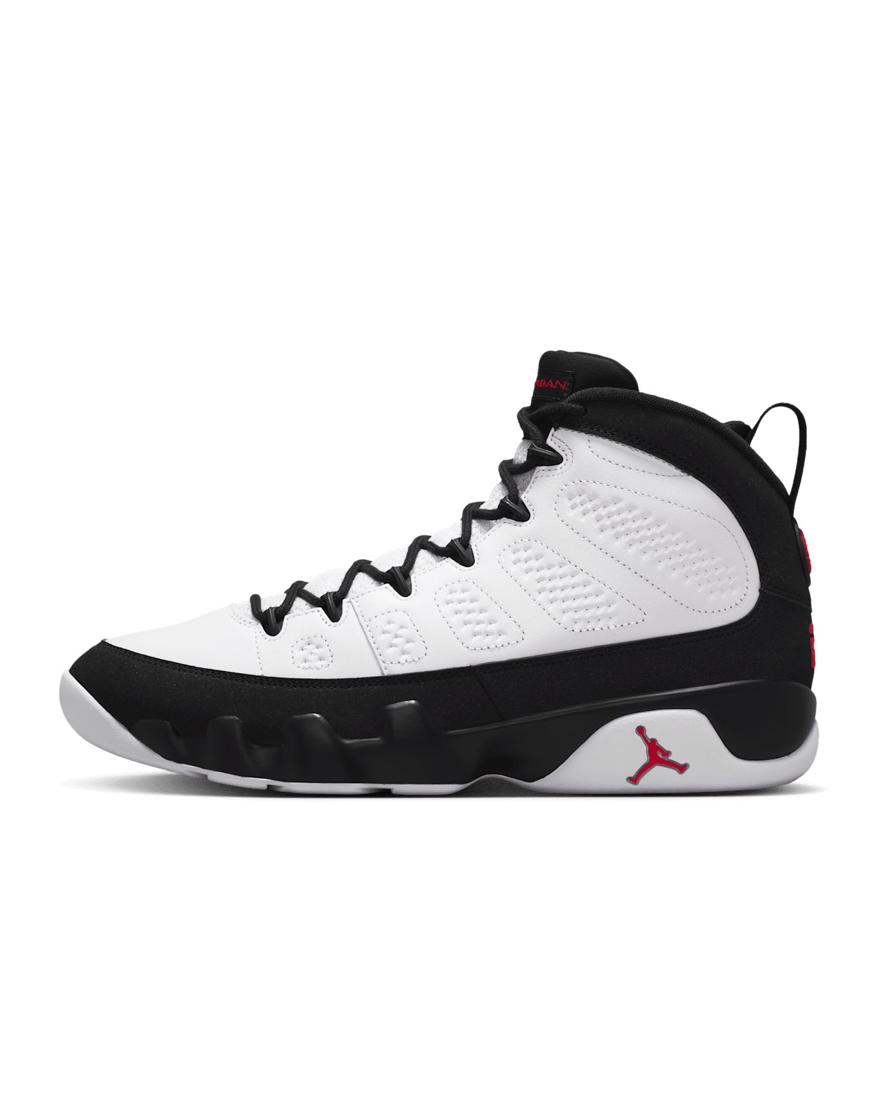 Air Jordan 9 Retro OG White and Black