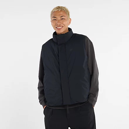 NB Grey Down Vest