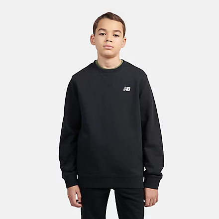 French Terry Small Logo Crew