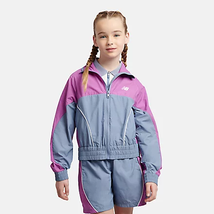 Panelled Woven Track Jacket