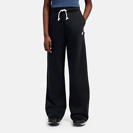 Small Logo Wide Leg Pant