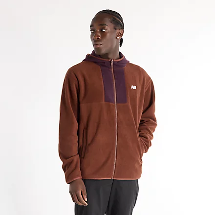 Polar Fleece Hooded Jacket