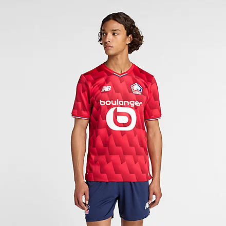 Lille LOSC Home Short Sleeve Jersey