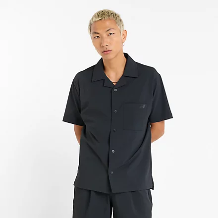 Seersucker Button Up Short Sleeve