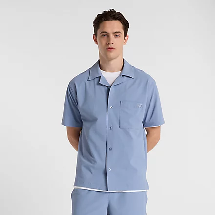 Seersucker Button Up Short Sleeve