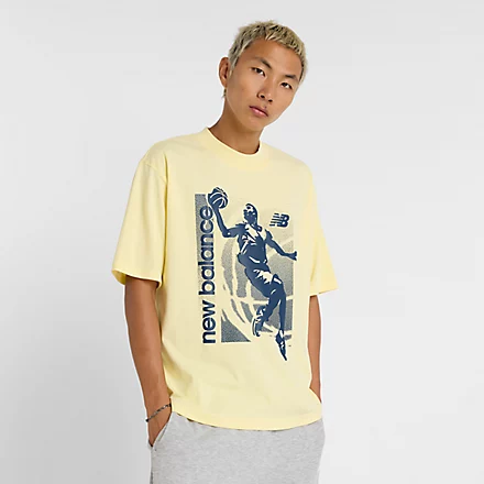 Hoops Graphic Vintage T-Shirt