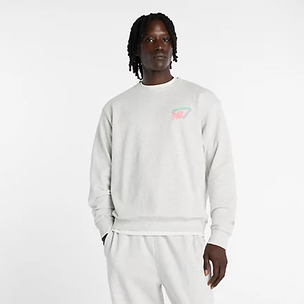 Classic Tri-Logo French Terry Crew