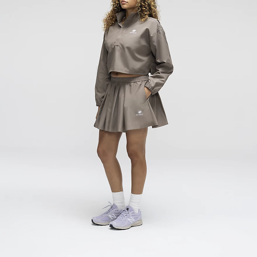 Made in USA Pleated Skirt