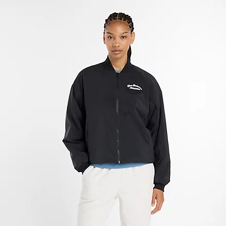 Linear Heritage Woven Bomber Jacket