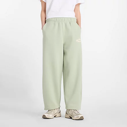 Linear Heritage Fleece Barrel Leg Pant