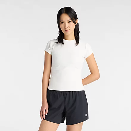 Ribbed Fitted T-Shirt
