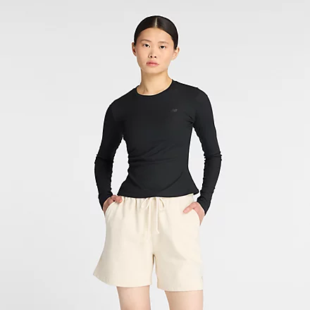 Micro-Rib Long Sleeve