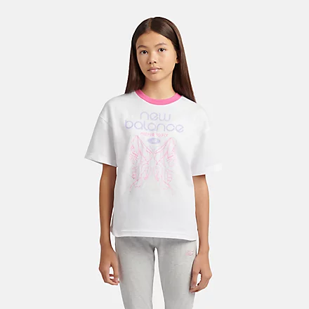 Prefer To Fly Butterfly Graphic T-Shirt