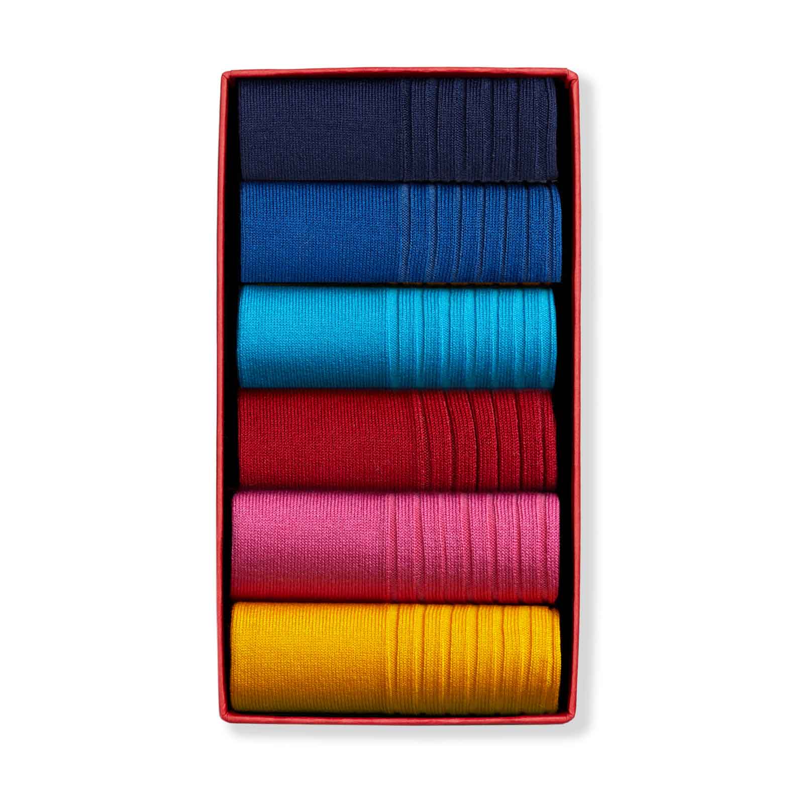 Simply Colourful Trainer, 6-Pair Box