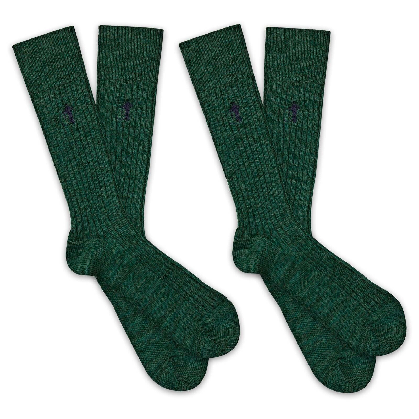 Boot Sock 2-Pair, Evergreen
