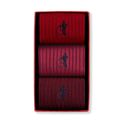 Rich Reds, 3-pair box