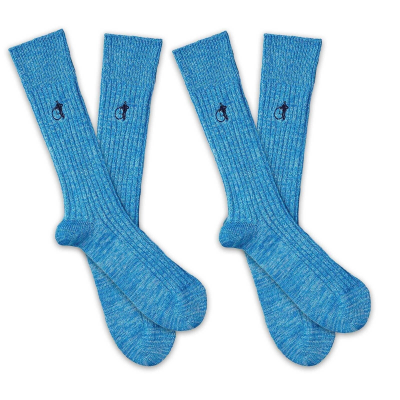 Boot Sock 2-Pair, Turquoise