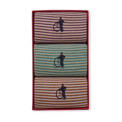Striped Set I, 3-Pair Box
