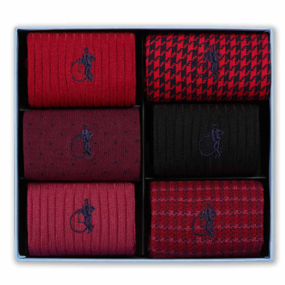 Dash of Class Ruby, 6-Pair Box